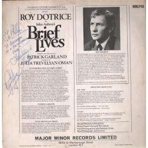    BRIEF LIVES LP (VINYL) UK MAJOR MINOR 1969 ROY DOTRICE Music