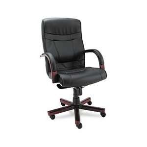  Alera Madaris Series High Back Swivel/Tilt Leather Chair 