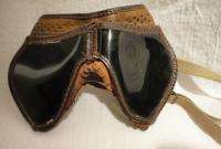WWII Original US Army Troops M 1943 Green Tint Goggles  