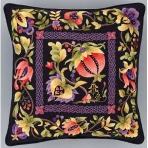  Pomegranate Pillow   Embroidery Kit Arts, Crafts & Sewing