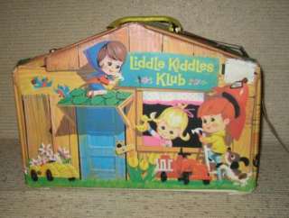 Liddle Kiddle Klub House Case Complete + Has Hand Tag Circa 1965 