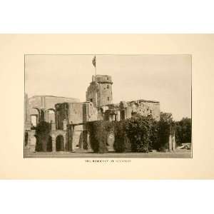 1929 Print Lucknow India Fortress Castle Fortification Ruins Historic 