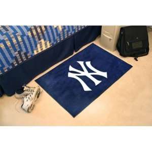  New York Yankees MLB Starter Floor Mat (20x30): Sports 
