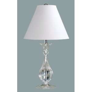  Lilian Table Lamp with Calais Shade in Chrome
