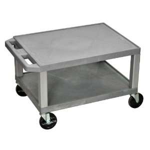   Storage Cart With Wheels No Electric Gray and Nickel: Everything Else