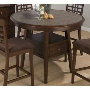    Jofran Caleb 48 Round Counter Height Table: Furniture & Decor