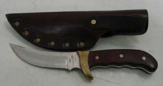 BUCK KALINGA 5 Fixed Blade Knife w Leather Sheath USA  