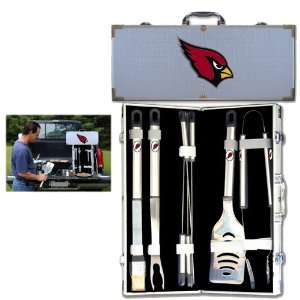 BSS   Arizona Cardinals NFL 8pc BBQ Tools Set: Everything 