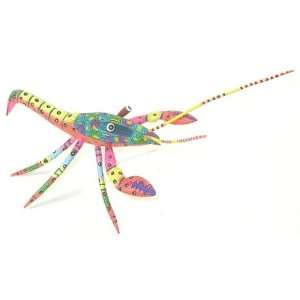  Lobster Oaxacan Wood Carving 12 Inch