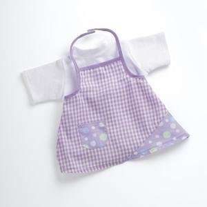    Middleton Doll Lavender Gingham Jumper Dress #2430: Toys & Games
