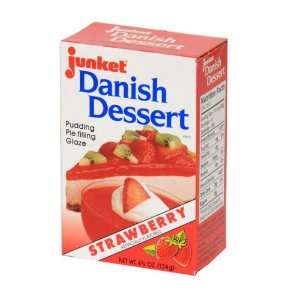 Junket Strawberry Danish Dessert (4.75 oz)  Grocery 
