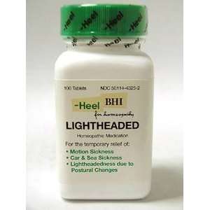  Heel/BHI Homeopathics Lightheaded