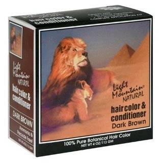  Light Mountain Natural Hair Color & Conditioner, Red, 4 oz 