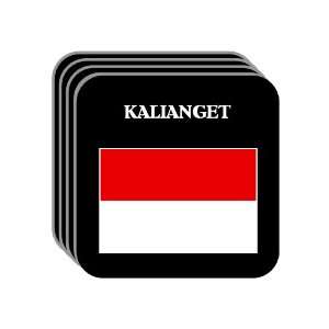  Indonesia   KALIANGET Set of 4 Mini Mousepad Coasters 