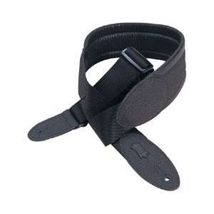  Levys 2 Blacktop Leather Guitar Strap: Musical 
