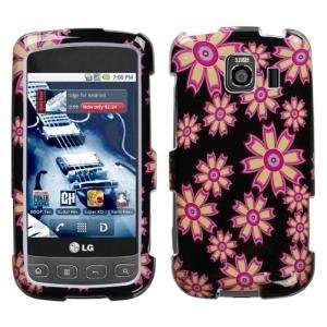  LG Optimus S Phone Protector Cover, Flower Wall: Cell 