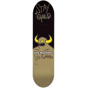  Toy Machine Leo Romero Stay Gold Monster 8.0 Skateboard 