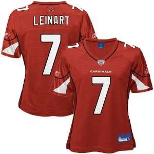   Matt Leinhart Red Ladies Replica Football Jersey: Sports & Outdoors