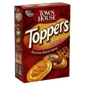 Keebler Town House Toppers Crackers, Original, 13.5 oz (Pack 6 