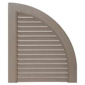 Builders Edge, Inc. 050011400008 Clay Louvered Design 14 1/4 Round 
