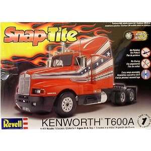 Kenworth T600A Truck Cab Snap 1 32 Revell: Toys & Games