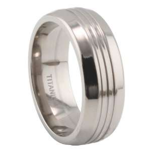  8mm Titanium Laser cut design ring   Size 13 Jewelry