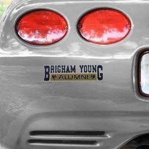  NCAA Brigham Young Cougars Alumni Car Decal: Sports 