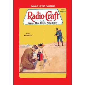  Radio Craft Radio Prospecting 28x42 Giclee on Canvas 
