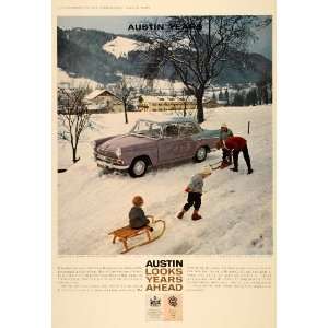   Automobile Kitzbuhel Austria   Original Print Ad