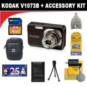  Kodak EasyShare V1073 10MP Digital Camera + Deluxe DB ROTH 