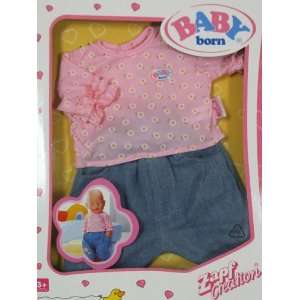  Baby Born Denim Two Peice Outfit Toys & Games