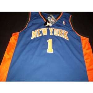 Amare Stoudemire Adidas Road Blue New York Knicks Jersey Size 54