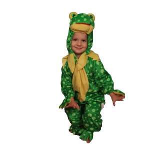   Frog Costume Toddler 2t 3t Full Body Head Hood Halloween: Toys & Games