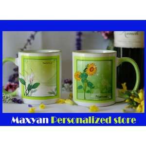   Flower Mug  Custom Flower Mug  Collection Flower Mug