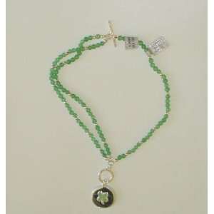 Things Remembered 3 Strand 4 clover Green Bracelet Sku 628071 