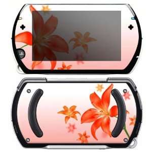    Sony PSP Go Skin Decal Sticker   Flying Flowers: Everything Else