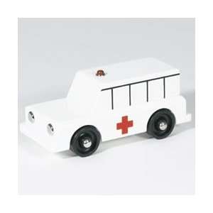  Wooden Adventure Vehicles   Ambulance: Toys & Games