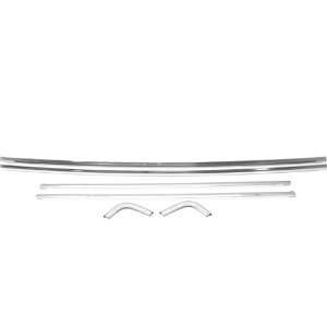   Ford Mustang Rear Window Molding   6pc Set, Fastback 67 68: Automotive