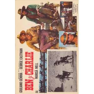 Ben and Charlie Movie Poster (11 x 17 Inches   28cm x 44cm) (1972 