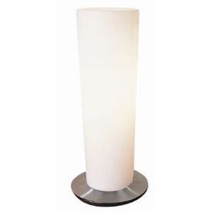  Trend Lighting White Opal Glass Column 23 High Table Lamp 
