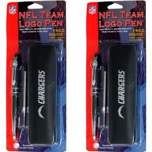 Pro Specialties San Diego Chargers Team Logo Fine Writing Pens (Set Of 