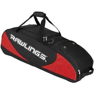    Exclusive Bat Bag Wheeled Scarlet Red 4 By Rawlings: Electronics