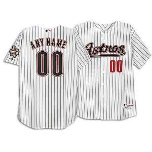 Astros Majestic MLB Custom Authentic Home Jersey   Mens  