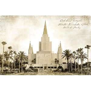  Oakland Temple Plaque