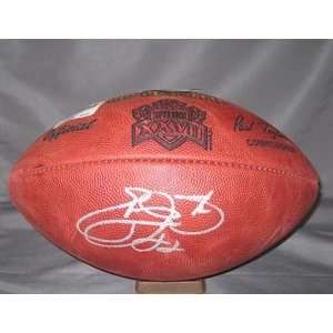  : Emmitt Smith Signed Super Bowl XXVII Football: Sports Collectibles