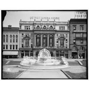  Palmer Fountain,Detroit Opera House,Detroit,Mich.