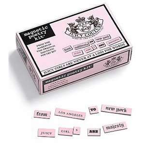  Juicy Couture Magnetic Poetry Toys & Games
