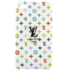  Designer Hard Case Cover for iPhone 4 ,white Everything 