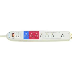  Bits Limited Scg5 7 Outlet Smart Strip (With Coaxial Cable 