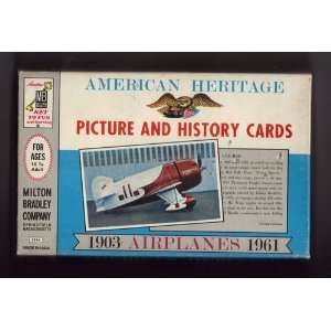   1961 American Heritage Picture and History Cards Airplanes 1903 1961